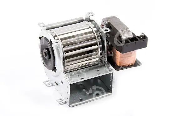ventilátor tangenciální, turbína 60x60mm, 12W, pravý motor
